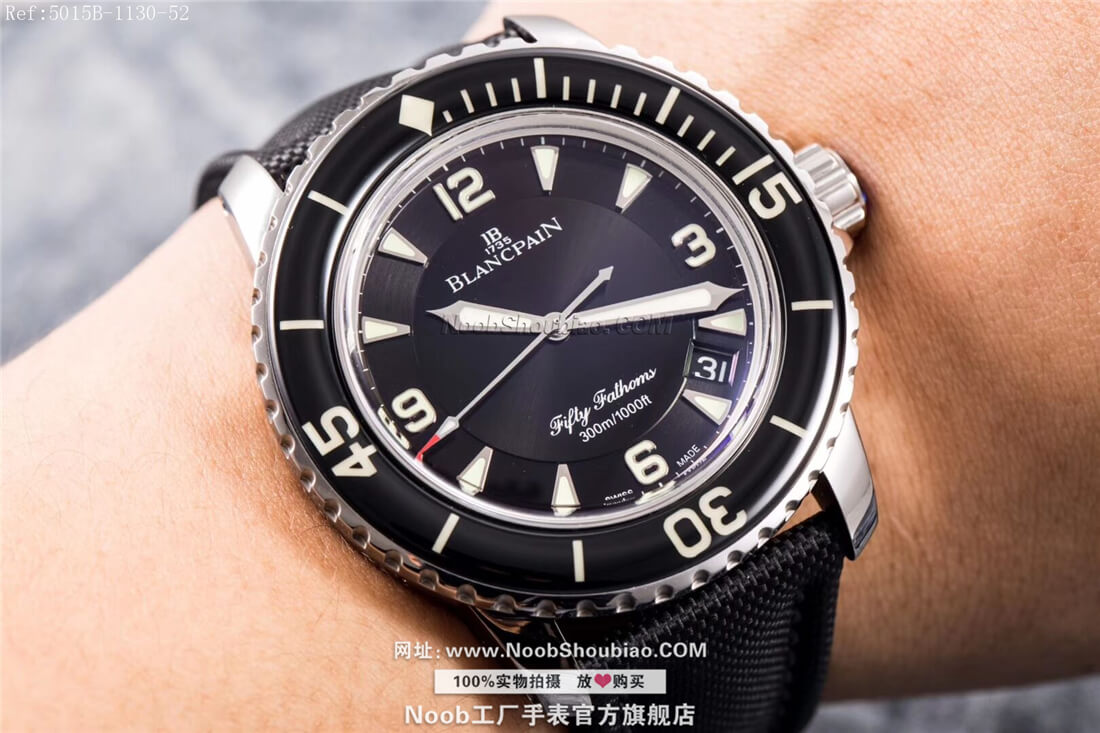 noob官方旗舰店Blancpain 宝珀 FIFTY FATHOMS 五十噚系列 5015-1130-52
