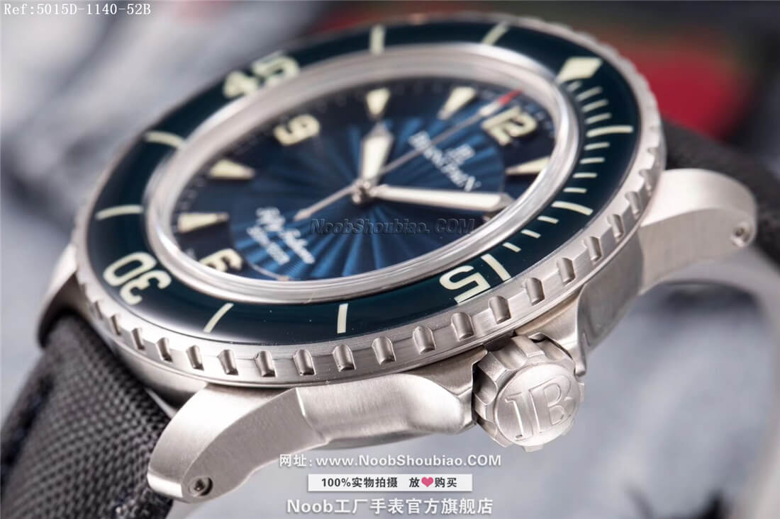 复刻名表Blancpain 宝珀 FIFTY FATHOMS 五十噚系列 5015D-1140-52B