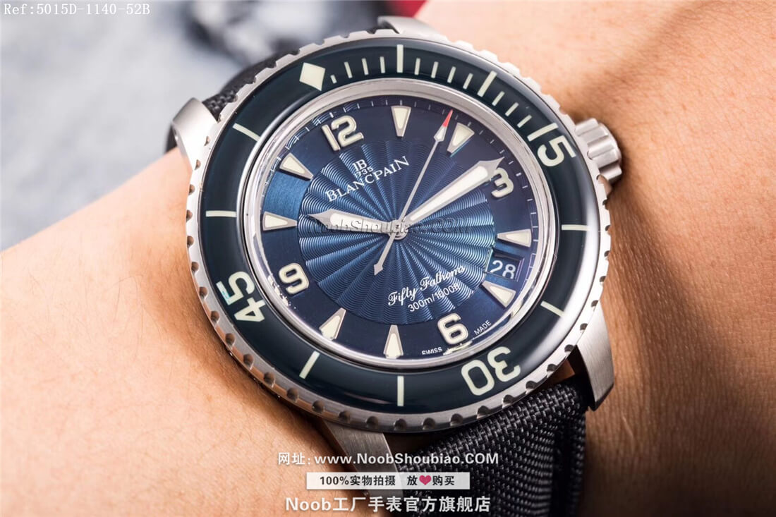 noob官方旗舰店Blancpain 宝珀 FIFTY FATHOMS 五十噚系列 5015D-1140-52B