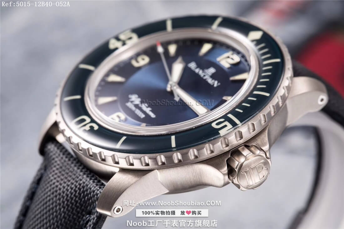 noobBlancpain 宝珀 FIFTY FATHOMS 五十噚系列 5015-12B40-O52A