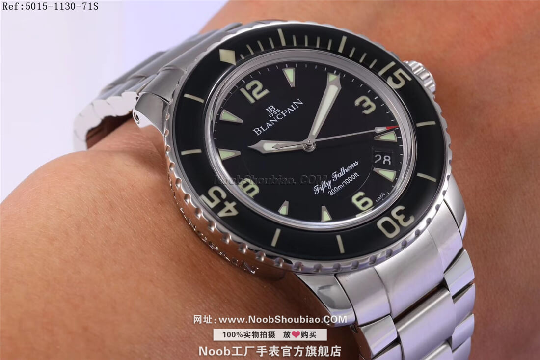 noob官方旗舰店Blancpain 宝珀 FIFTY FATHOMS 五十噚系列 5015-1130-71S