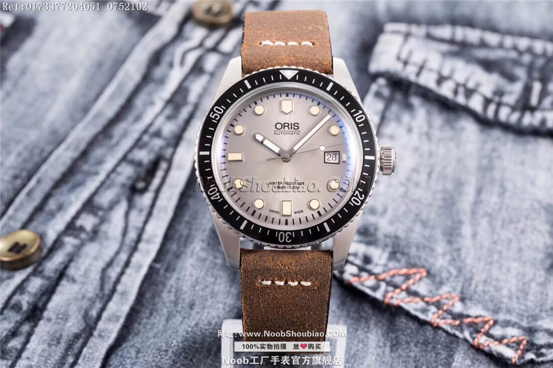 noob官网Oris 豪利时 Oris Divers Sixty-Five 65年潜水腕表 01 733 7720 4051-07 5 21 02 