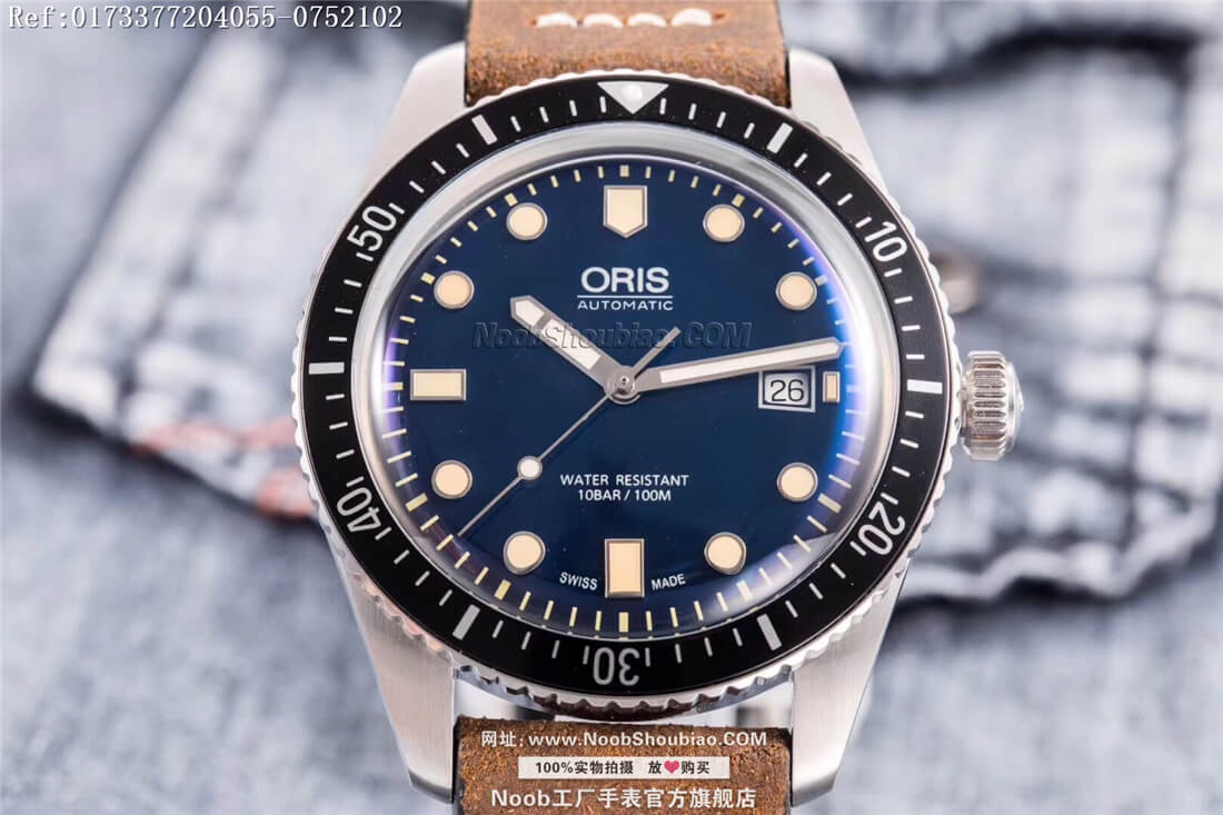  n厂Oris 豪利时 Oris Divers Sixty-Five 潜水系列 01 733 7720 4055-07 5 21 02 