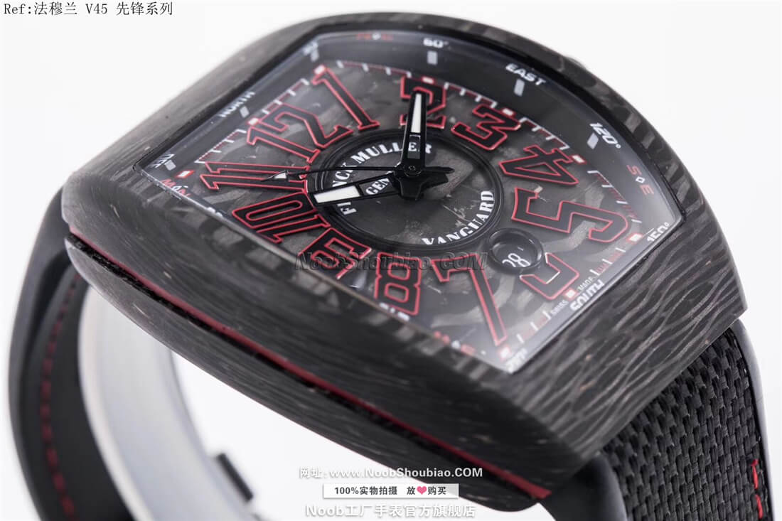 noobVanguard 法穆兰 Franck Muller Classical V 45 SC DT NR RED 先锋系列