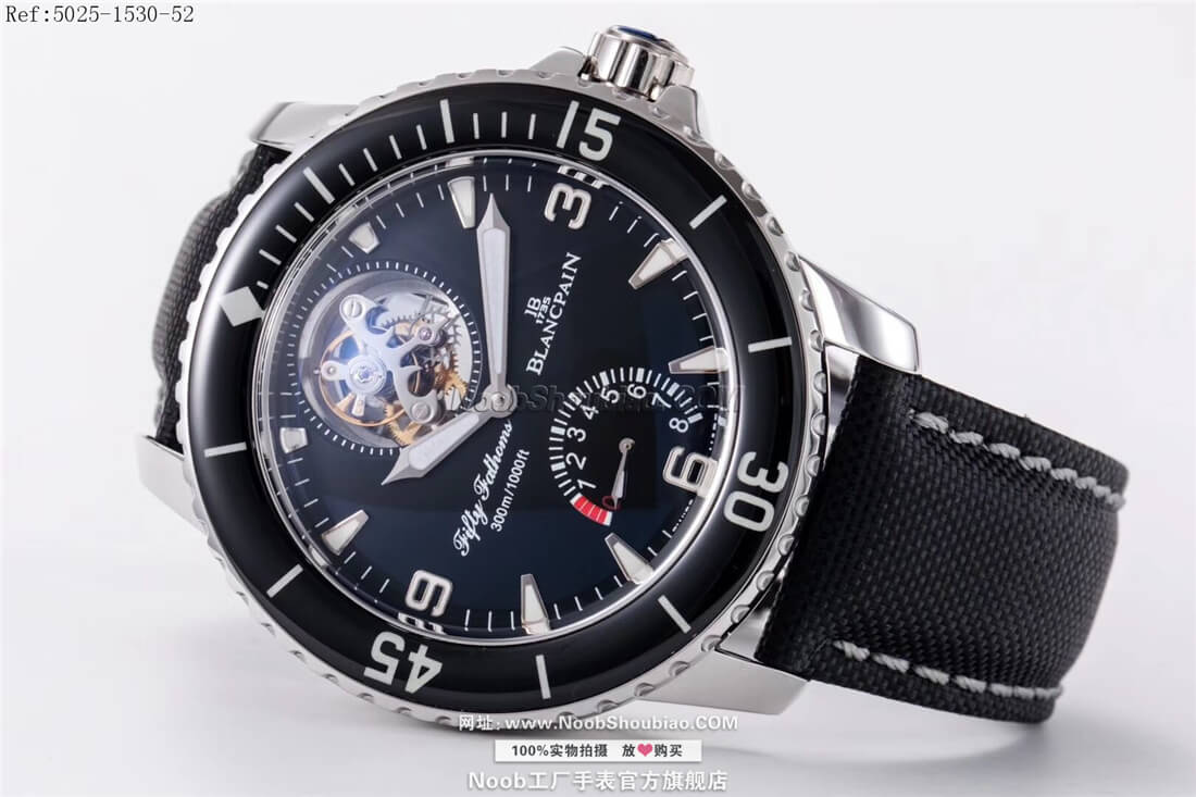 n厂官网Blancpain 宝珀 五十噚 陀飞轮系列  5025-1530-52