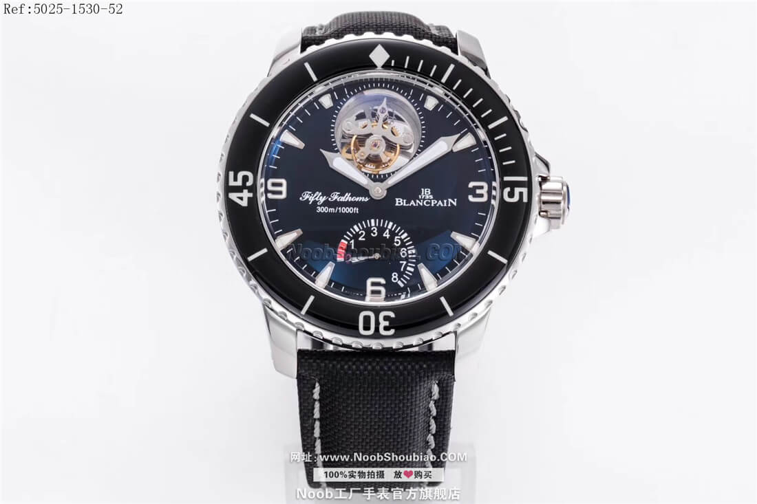 noob官网Blancpain 宝珀 五十噚 陀飞轮系列  5025-1530-52