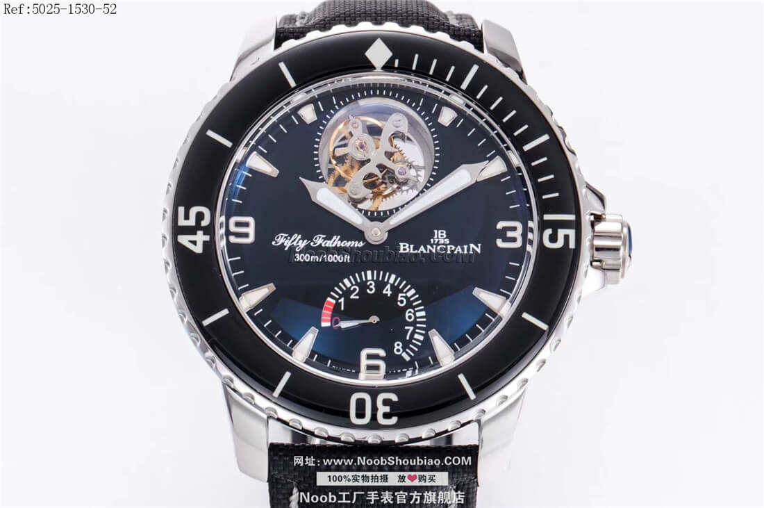 n厂Blancpain 宝珀 五十噚 陀飞轮系列  5025-1530-52