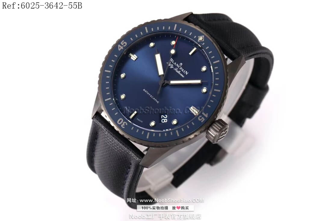 noob工厂Blancpain 宝珀 FIFTY FATHOMS 五十噚系列 5000-0240-O52A