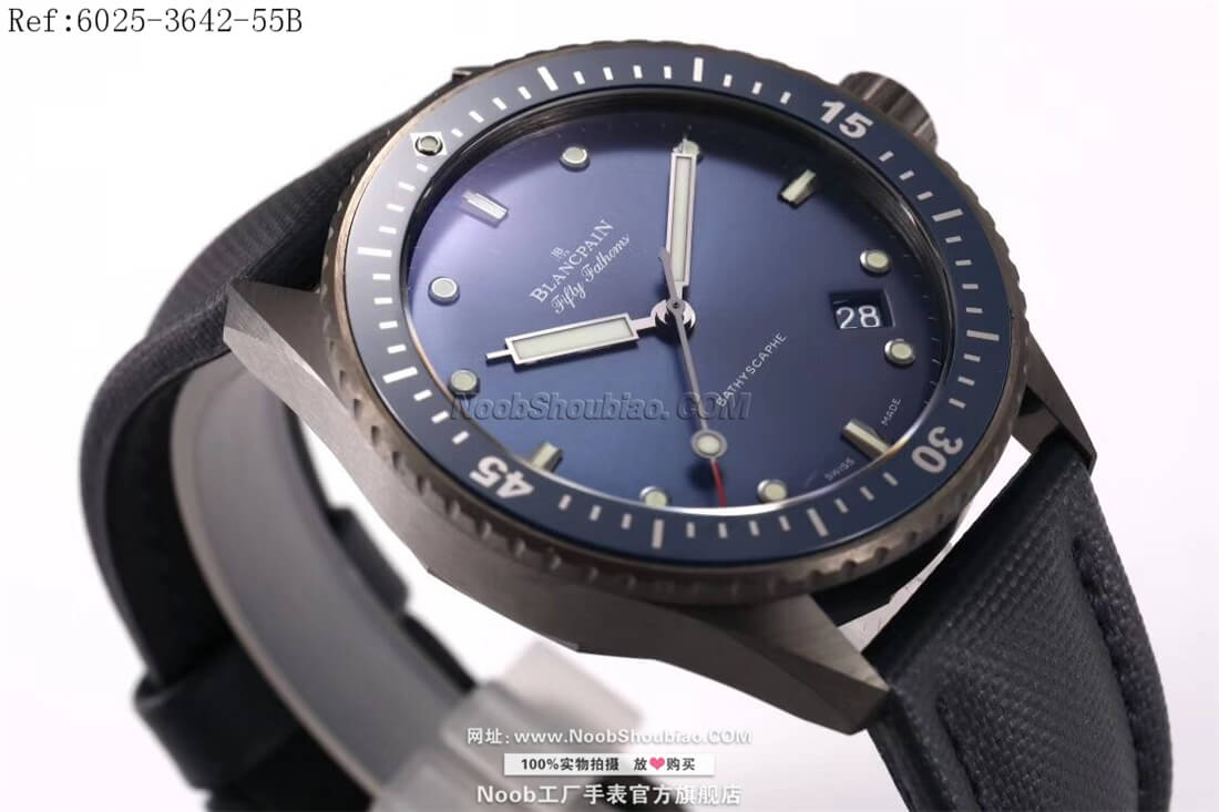 复刻名表Blancpain 宝珀 FIFTY FATHOMS 五十噚系列 5000-0240-O52A