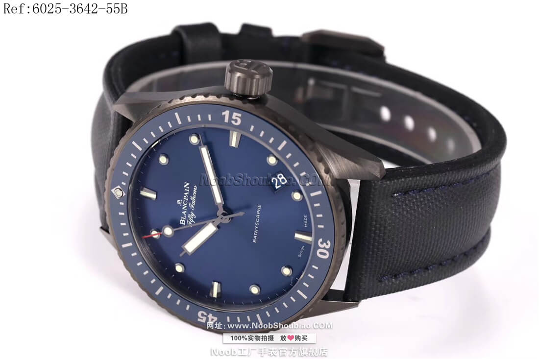 n厂手表官网Blancpain 宝珀 FIFTY FATHOMS 五十噚系列 5000-0240-O52A