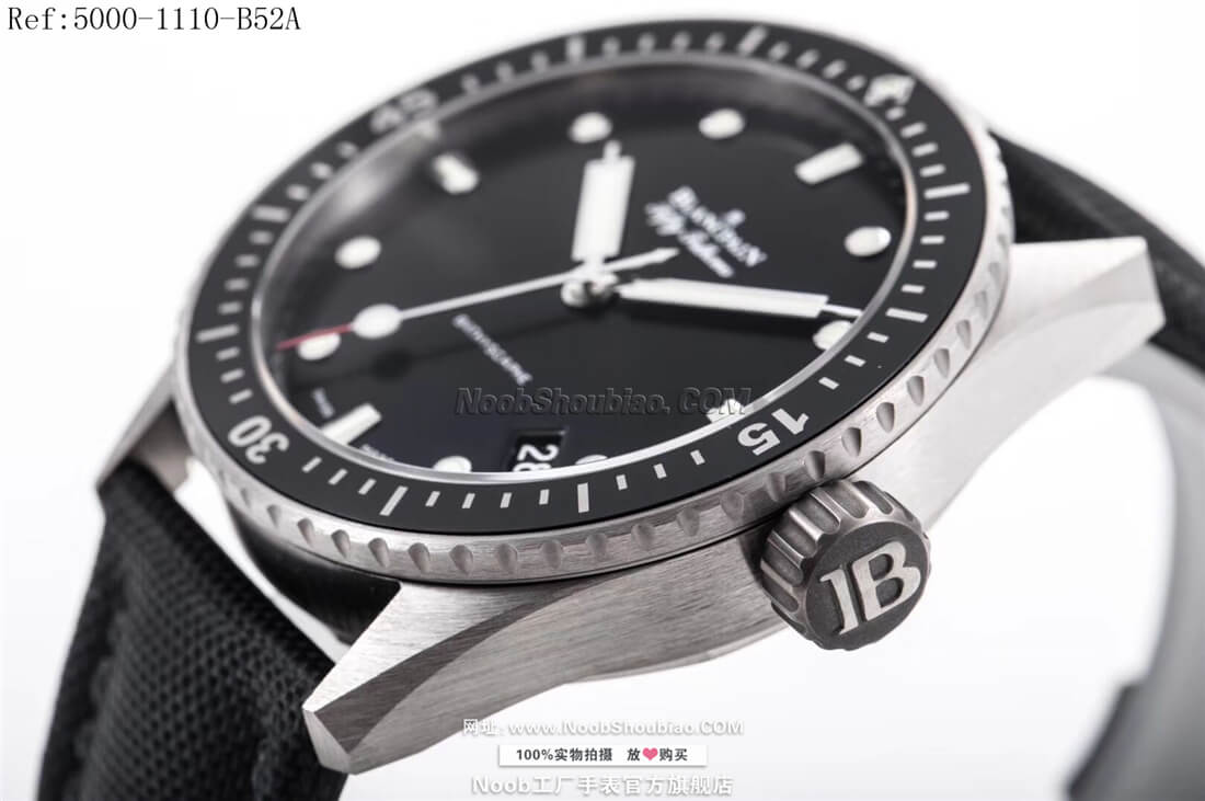 noobBlancpain 宝珀 FIFTY FATHOMS 五十噚系列 5000-1110-B52A