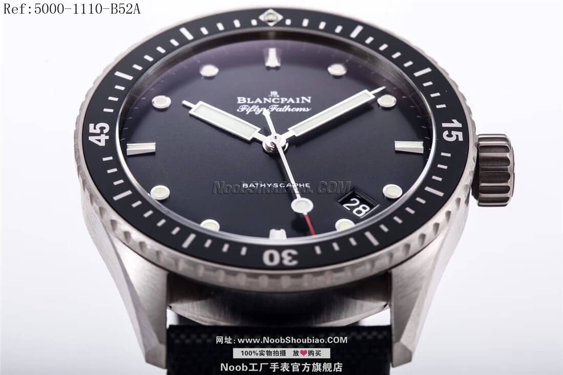 noob手表Blancpain 宝珀 FIFTY FATHOMS 五十噚系列 5000-1110-B52A