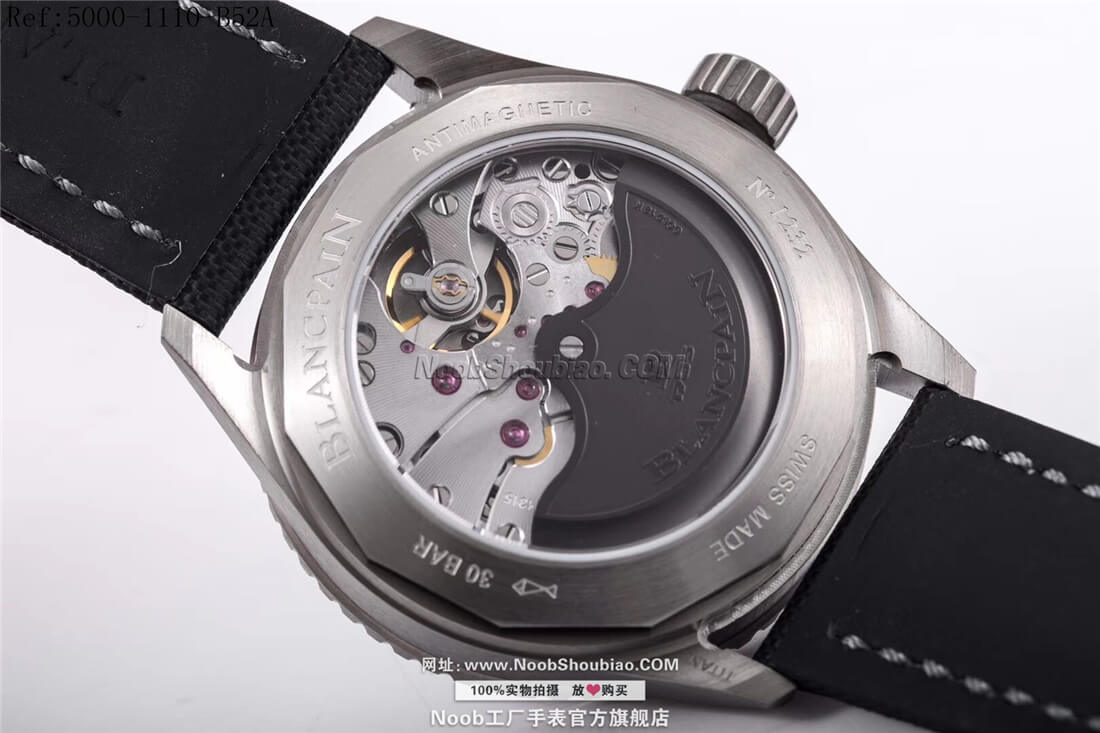 n版手表Blancpain 宝珀 FIFTY FATHOMS 五十噚系列 5000-1110-B52A