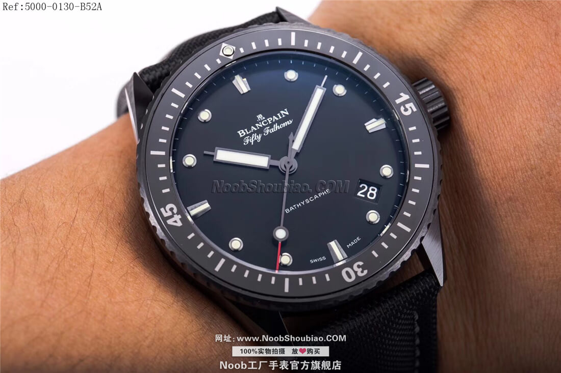  noob官方旗舰店Blancpain 宝珀 FIFTY FATHOMS 五十噚系列 5000-0130-B52A