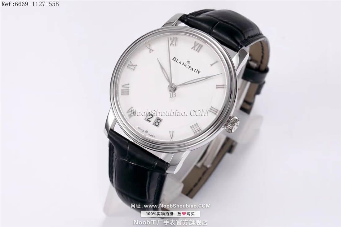 noob工厂Blancpain 宝珀 VILLERET 经典系列 6669-1127-55B GRANDE DATE