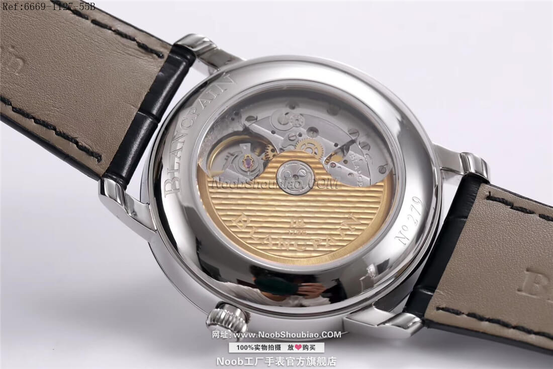 n版手表Blancpain 宝珀 VILLERET 经典系列 6669-1127-55B GRANDE DATE