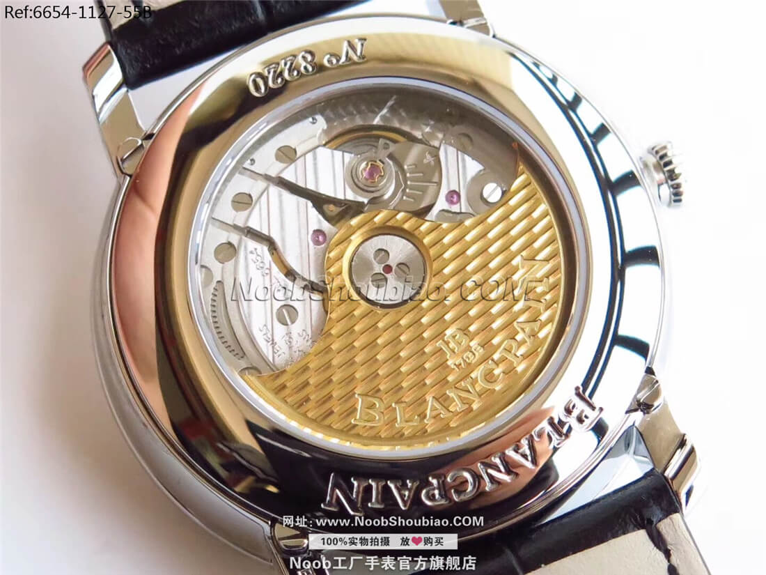 Blancpain 宝珀 VILLERET 经典系列 6654-1127-55B 月相