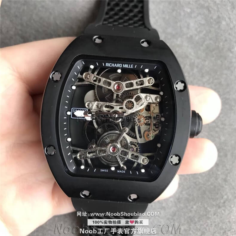  noob官网里查德米尔 男士系列 开天斧 RM 027 TOURBILLON 陀飞轮 