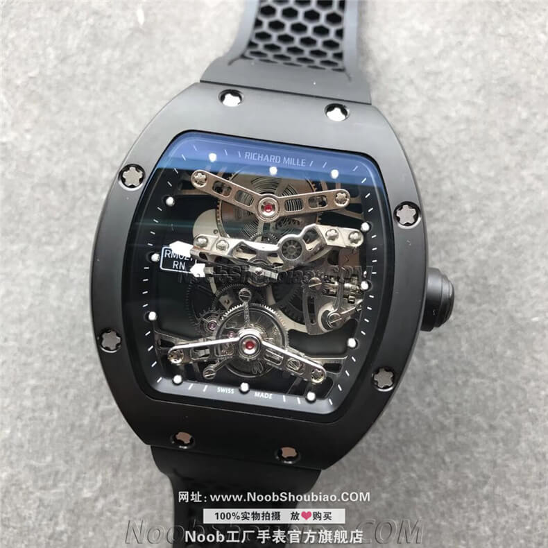 noob手表里查德米尔 男士系列 开天斧 RM 027 TOURBILLON 陀飞轮 