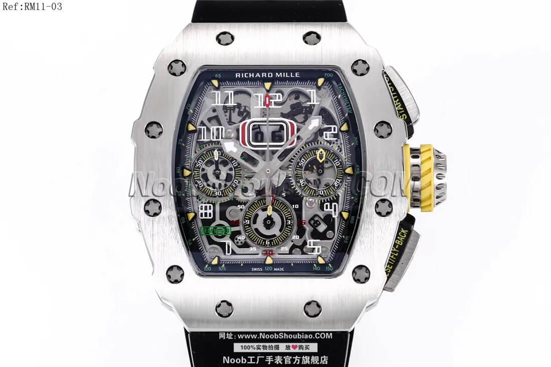 n厂Richard Mille 理查德·米勒 RM11-03 黑色胶带