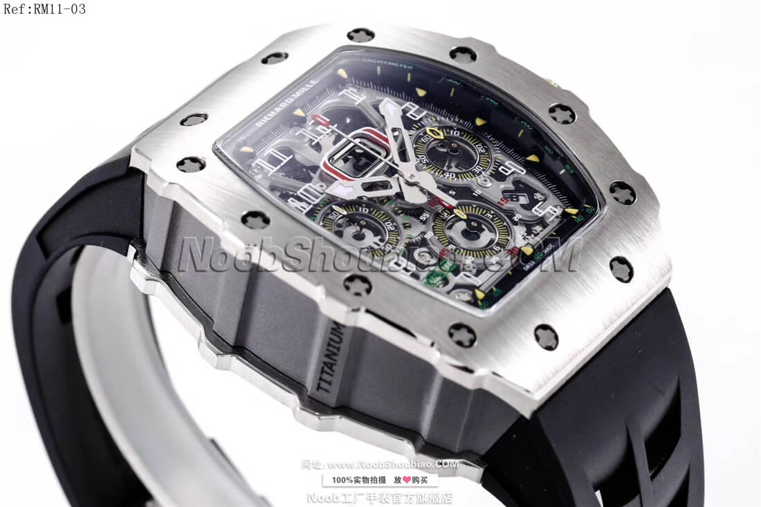 复刻名表Richard Mille 理查德·米勒 RM11-03 黑色胶带