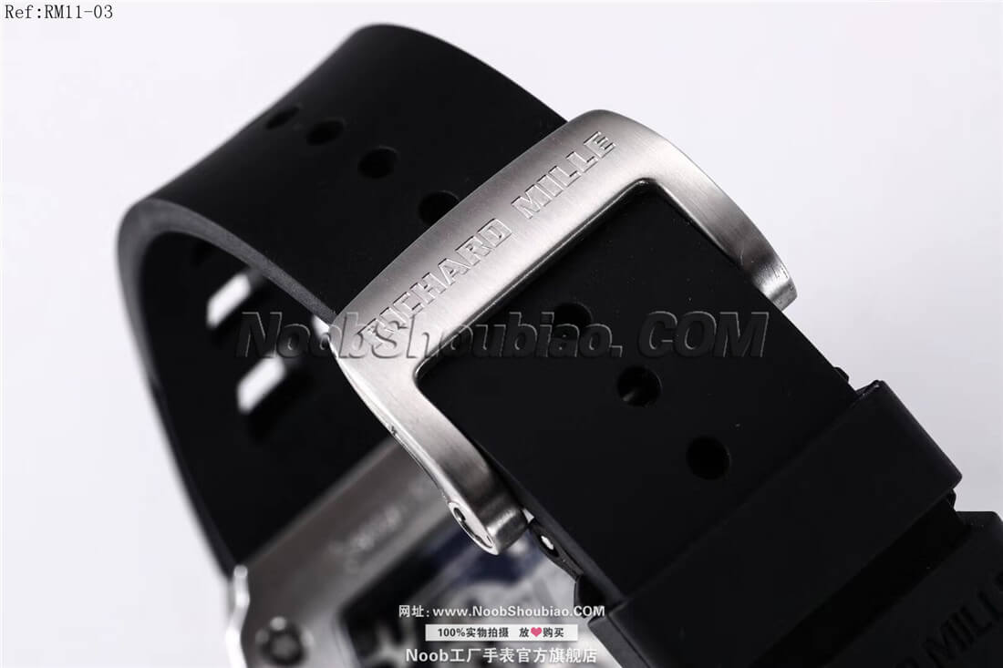 noob厂官网Richard Mille 理查德·米勒 RM11-03 黑色胶带