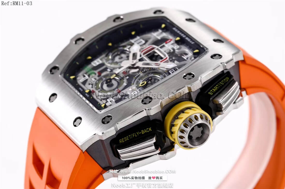 noobRichard Mille 理查德·米勒 RM11-03 橘色胶带