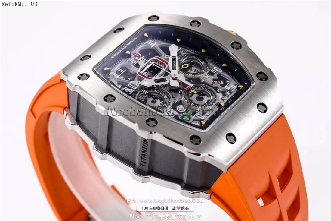 复刻名表Richard Mille 理查德·米勒 RM11-03 橘色胶带