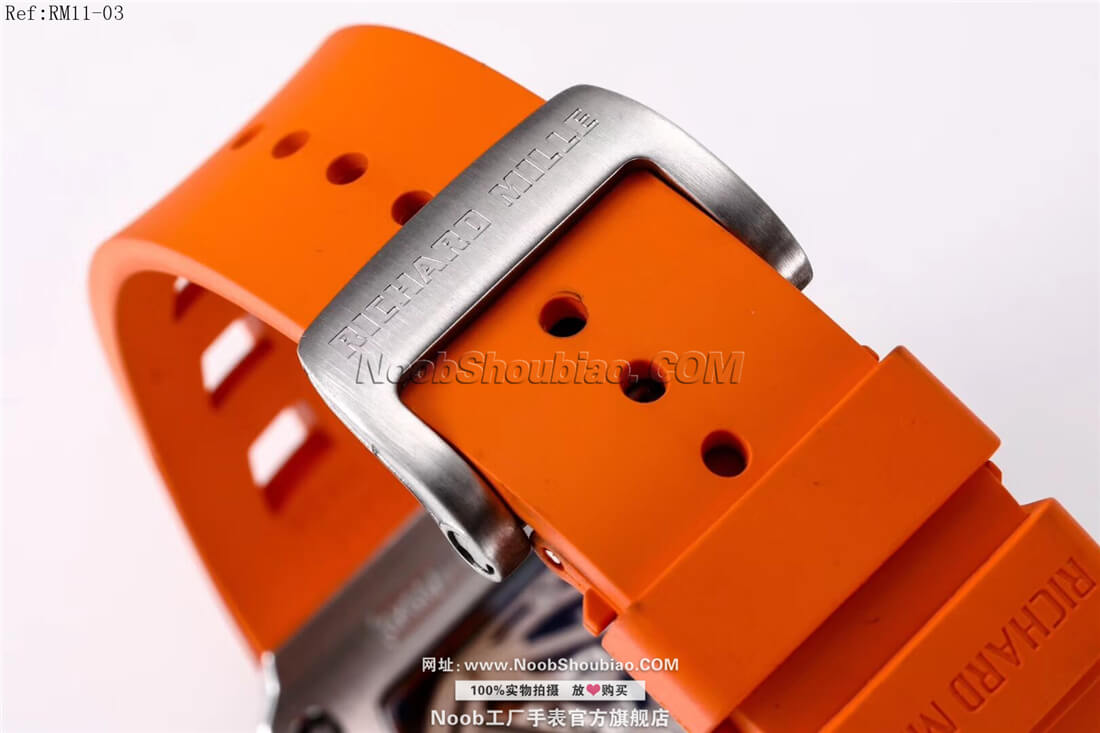 noob厂官网Richard Mille 理查德·米勒 RM11-03 橘色胶带