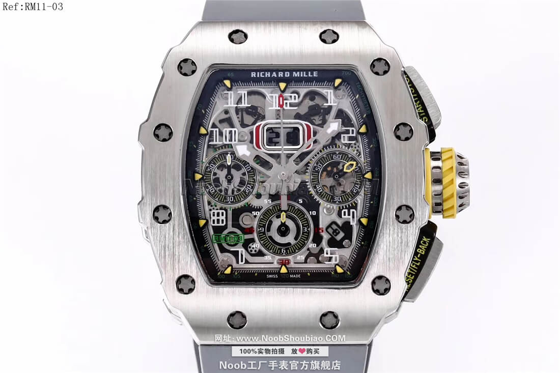  n厂Richard Mille 理查德·米勒 RM11-03 灰色胶带