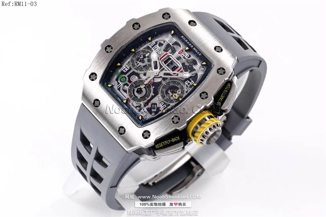 noob工厂Richard Mille 理查德·米勒 RM11-03 灰色胶带