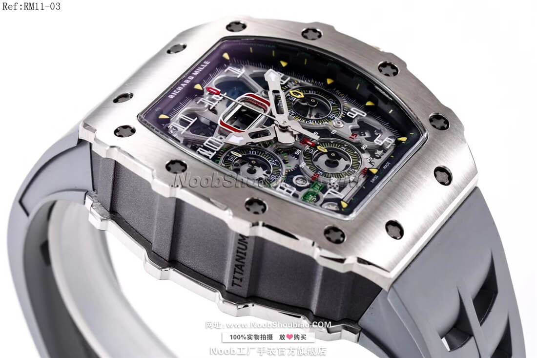 复刻名表Richard Mille 理查德·米勒 RM11-03 灰色胶带