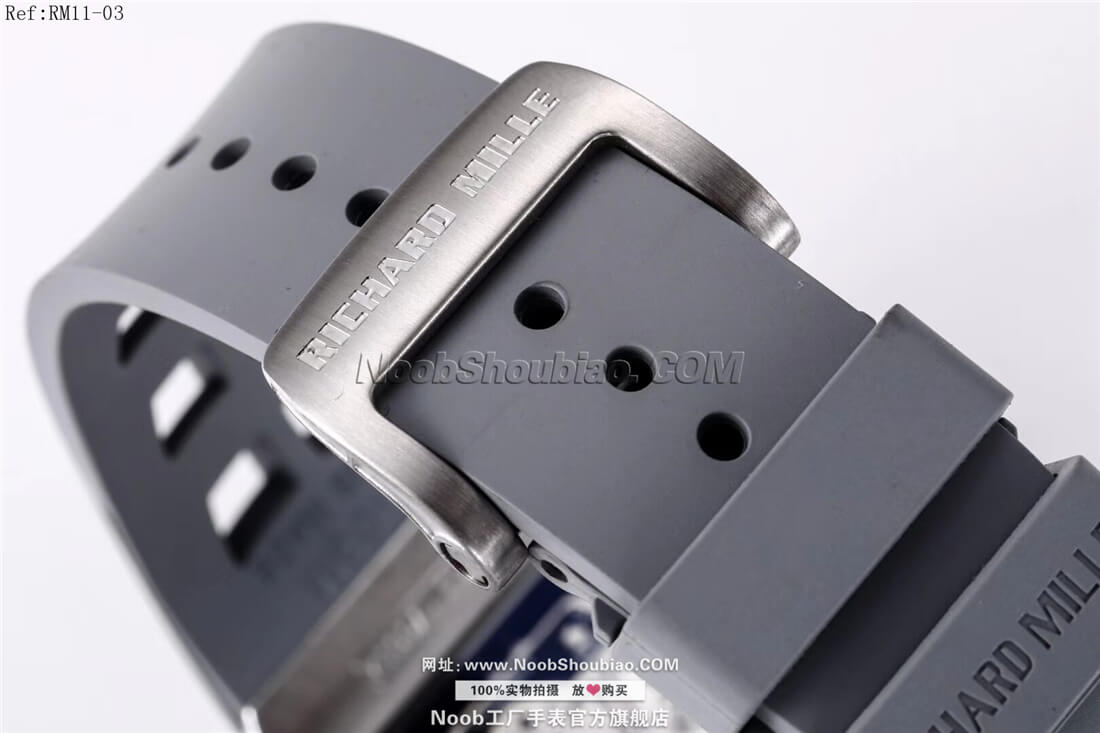  noob厂官网Richard Mille 理查德·米勒 RM11-03 灰色胶带