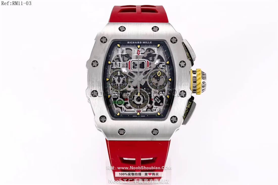 noob官网Richard Mille 理查德·米勒 RM11-03 红色胶带