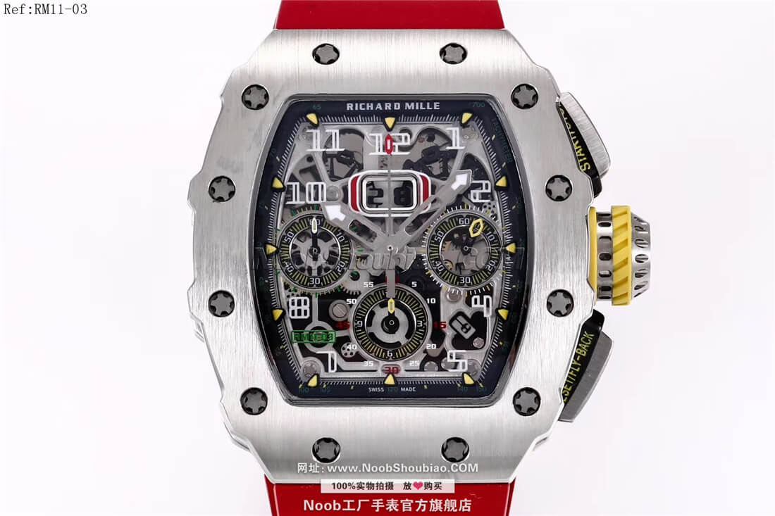  n厂Richard Mille 理查德·米勒 RM11-03 红色胶带