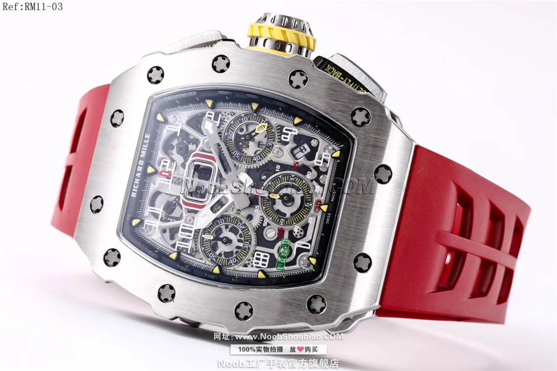 复刻名表Richard Mille 理查德·米勒 RM11-03 红色胶带