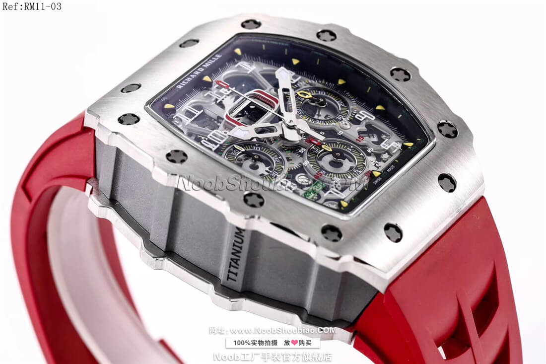 n厂手表官网Richard Mille 理查德·米勒 RM11-03 红色胶带