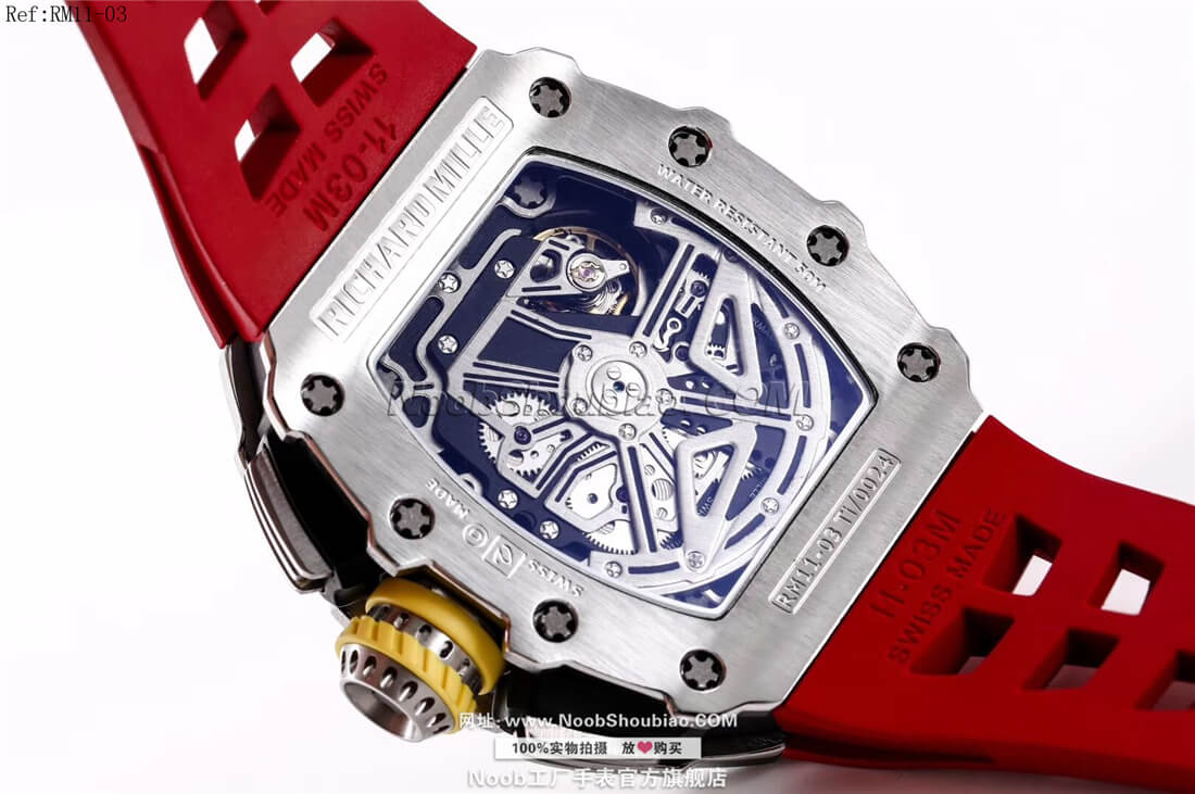  n版手表Richard Mille 理查德·米勒 RM11-03 红色胶带