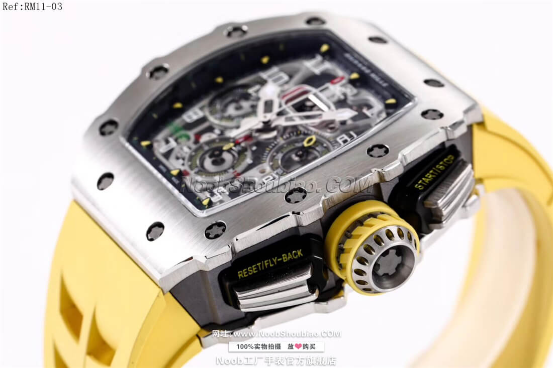  noob工厂Richard Mille 理查德·米勒 RM11-03 黄色胶带