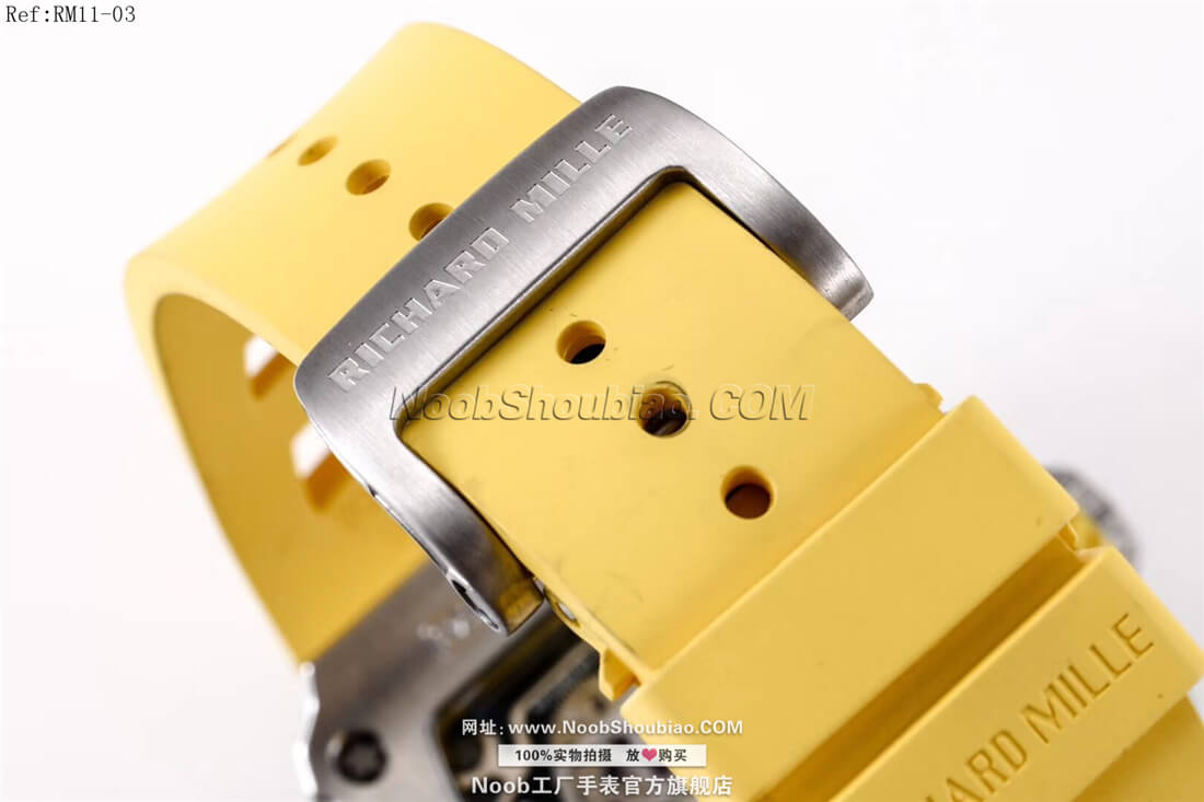 n版手表Richard Mille 理查德·米勒 RM11-03 黄色胶带