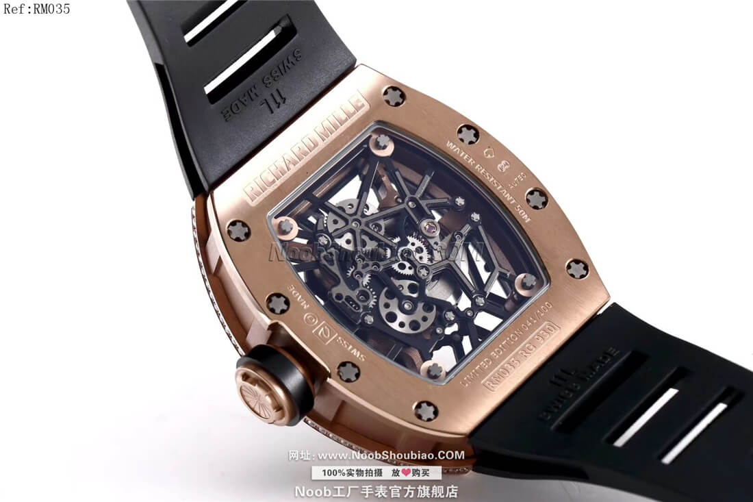 n版手表Richard Mille 理查德·米勒 RM35 美国公牛＂纪念版 奢华漫钻系列