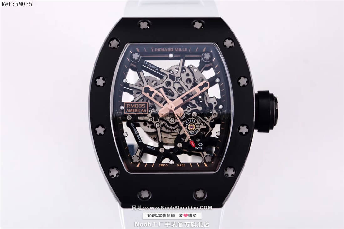  n厂Richard Mille 理查德·米勒 RM035 Americas 美国公牛＂纪念版 白色胶带