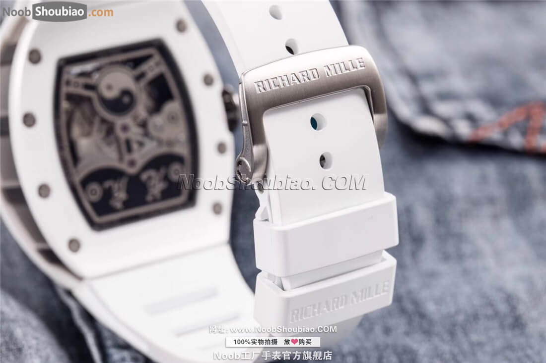 noob厂官网Richard Mille 理查德·米勒 RM 051 Jackie Chan 白色陶瓷 成龙定制版 