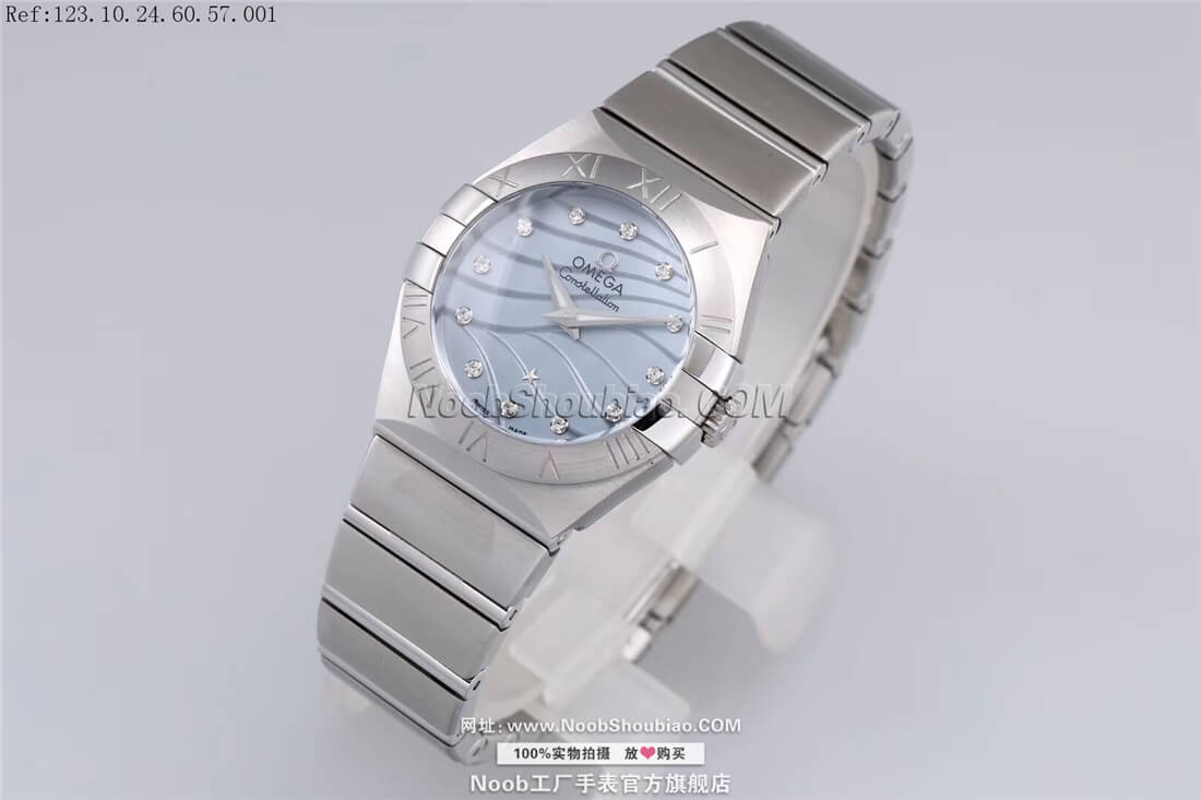  noob工厂Omega 欧米茄 constellation 星座系列 123.10.24.60.57.001