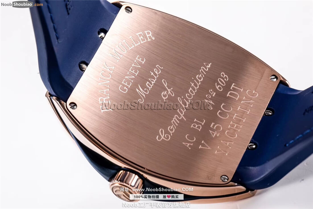 n版手表法穆兰 Franck Muller Vanguard Yachting V 45 SC DT YACHT 玫瑰金