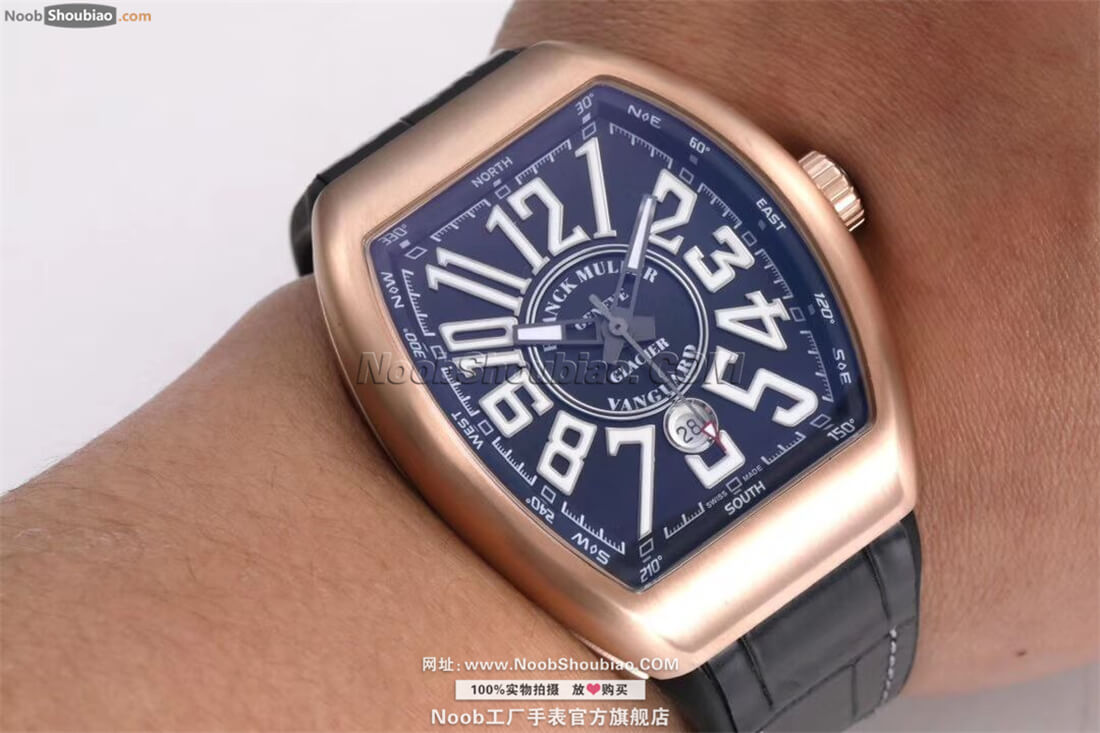  noob官方旗舰店法穆兰 Franck Muller Vanguard Yachting V 45 SC DT YACHT 玫瑰金