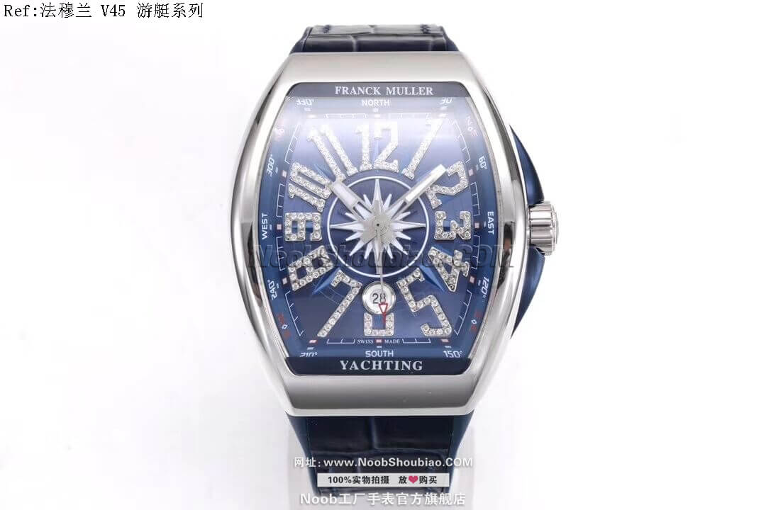 noob官网法穆兰 Franck Muller Vanguard Yachting V 45 SC DT YACHT 