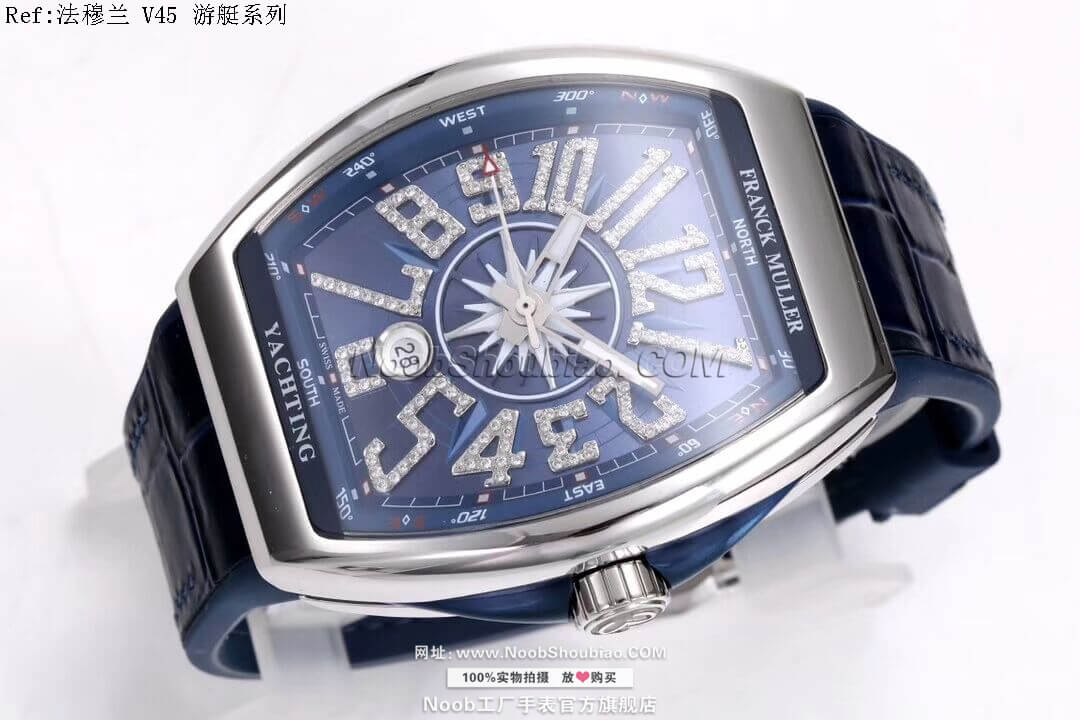 noob工厂法穆兰 Franck Muller Vanguard Yachting V 45 SC DT YACHT 