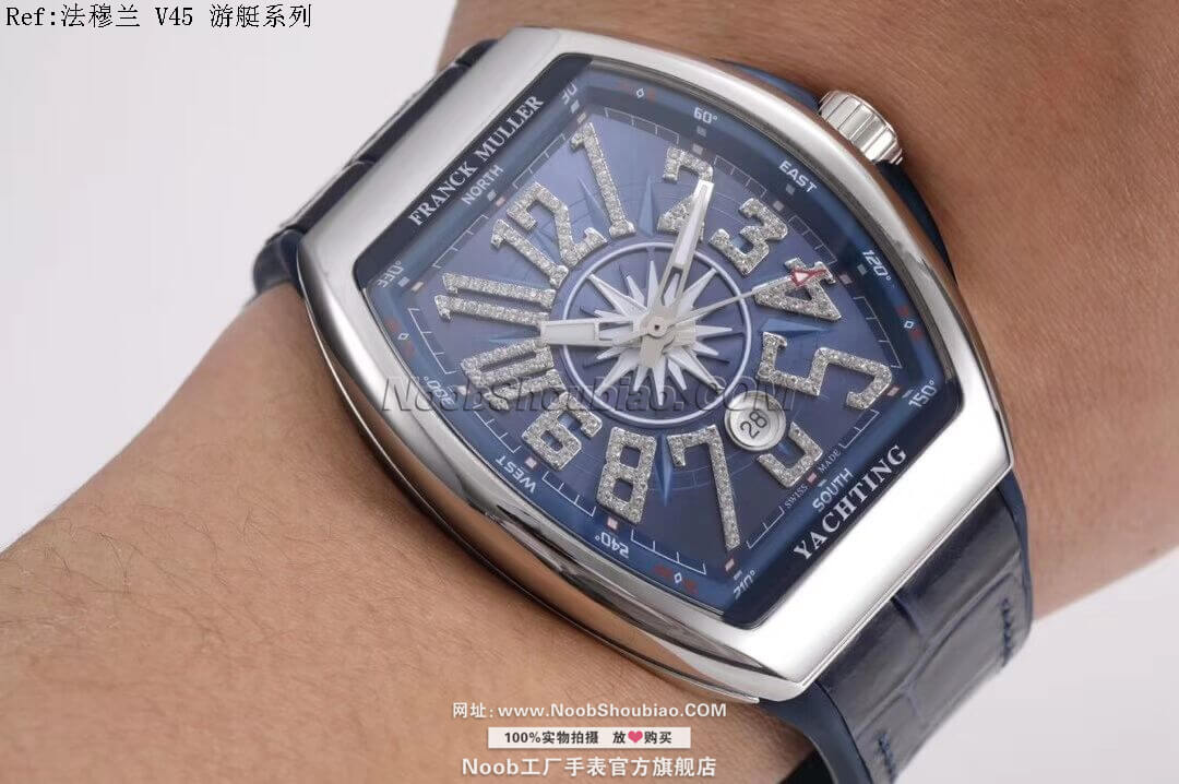 noob官方旗舰店法穆兰 Franck Muller Vanguard Yachting V 45 SC DT YACHT 