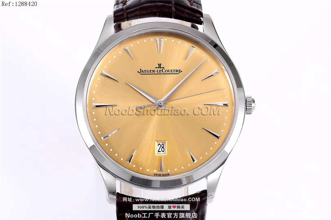 n厂Jaeger-LeCoultre 积家 MASTER ULTRA THIN 超薄大师系列 Q1288420 香槟色